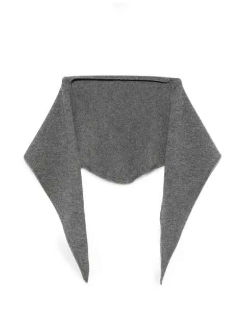 BeYou mascada de tejido fino triangular
