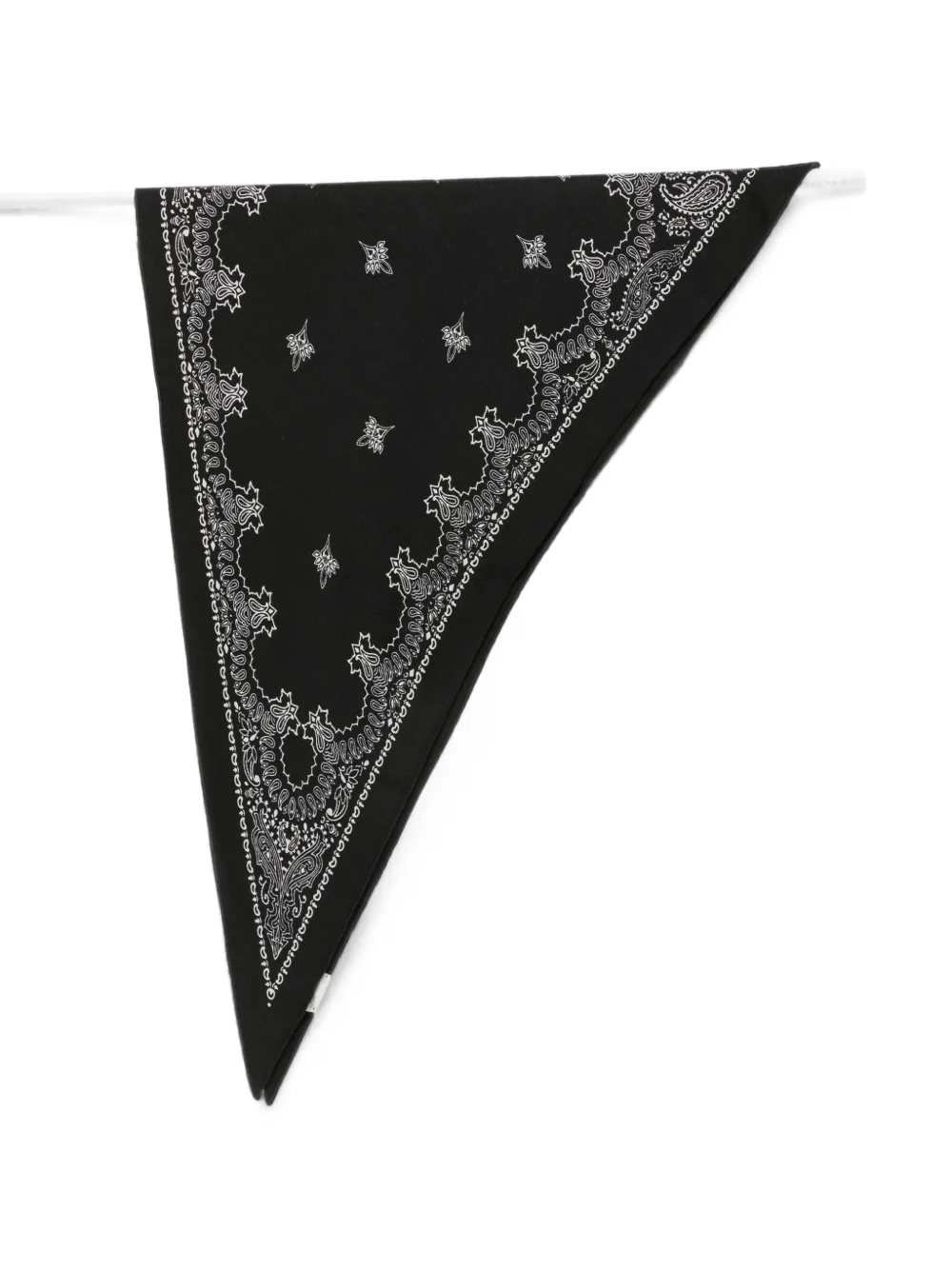 Destin bandana-print scarf - Schwarz