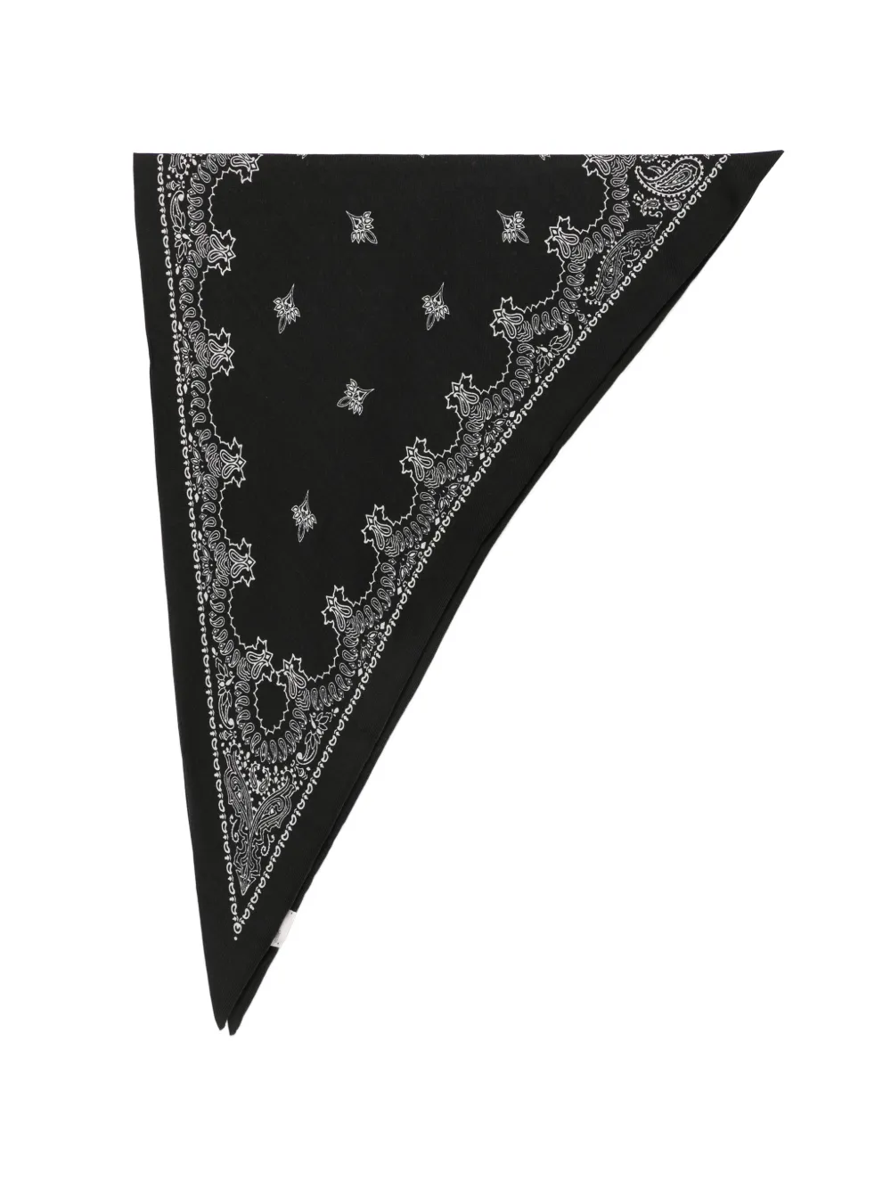 Destin bandana-print scarf - Nero