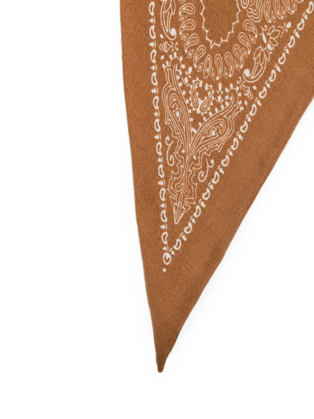 Destin Bandana met paisley-print Bruin
