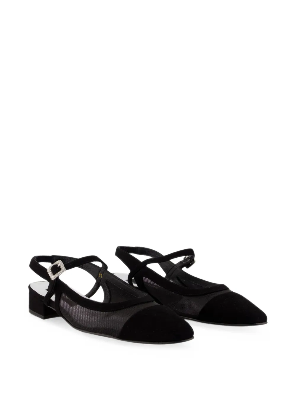 Carel Paris Oceanight mesh-panel pumps Zwart