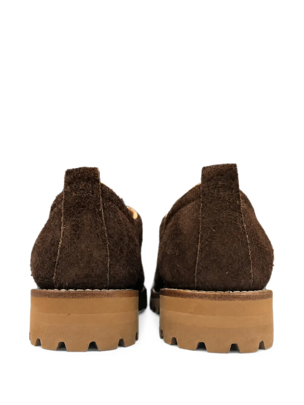 Church's suede ridged-sole derby shoes Bruin