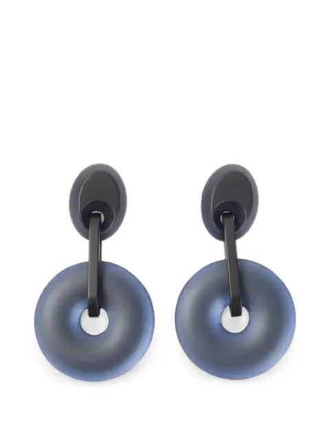 Giorgio Armani geometric drop earrings