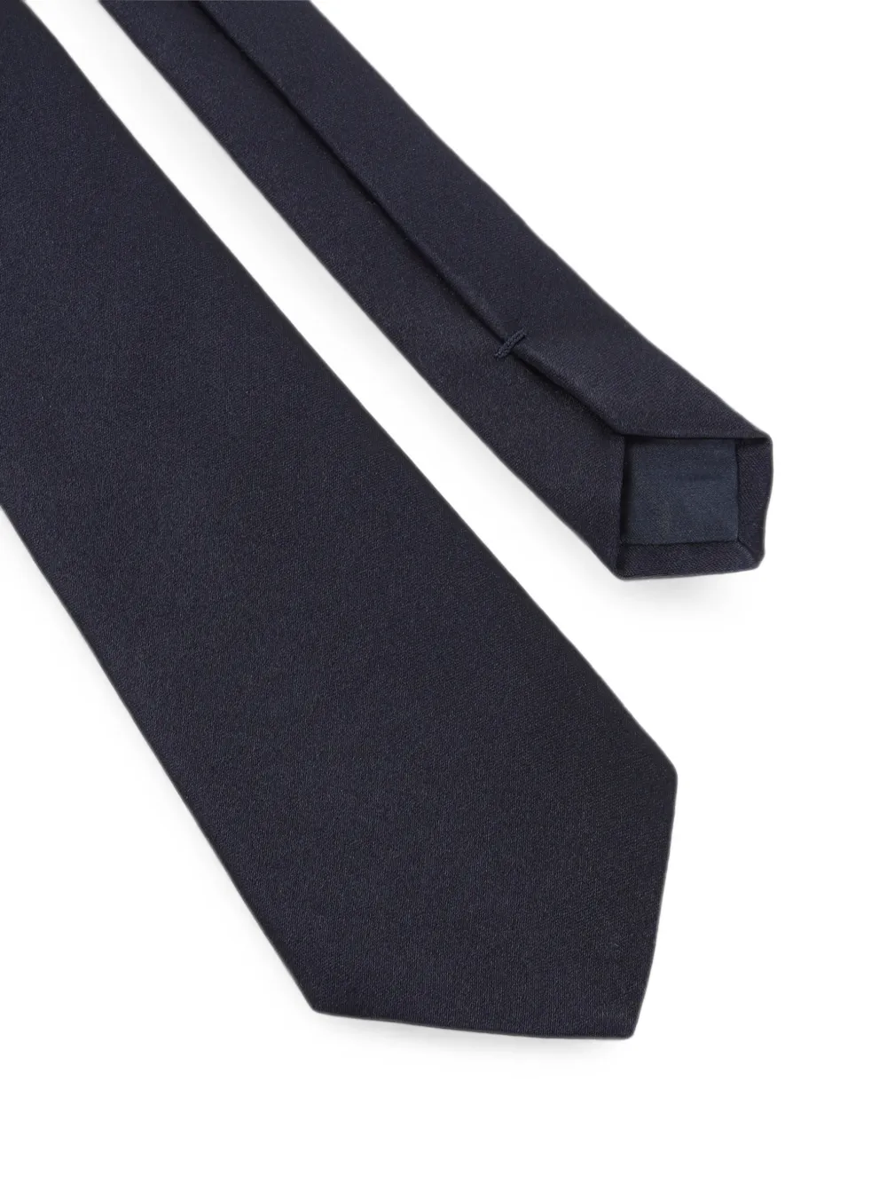 Giorgio Armani Puntige stropdas Blauw