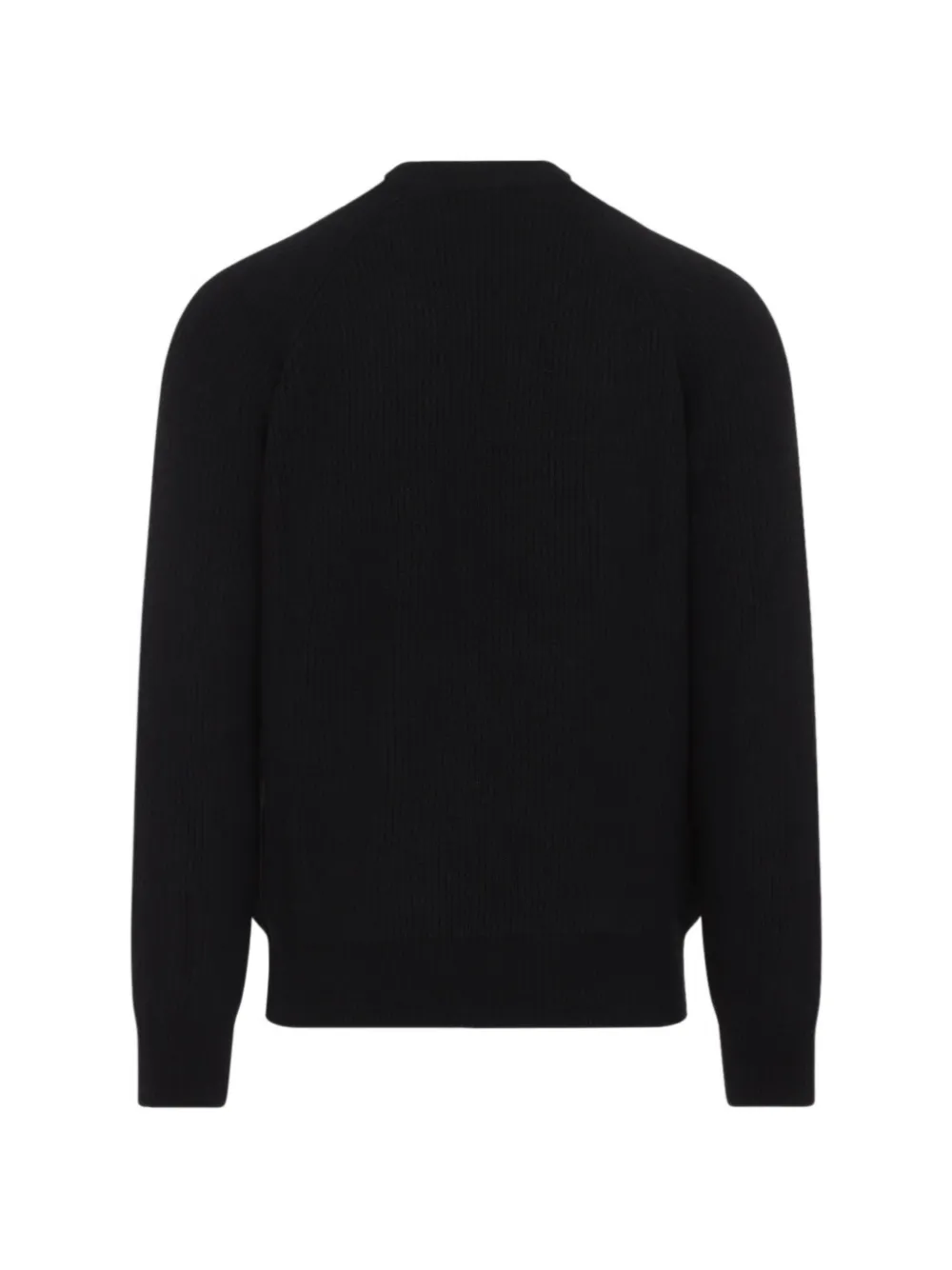 Brioni Ribgebreide trui Zwart