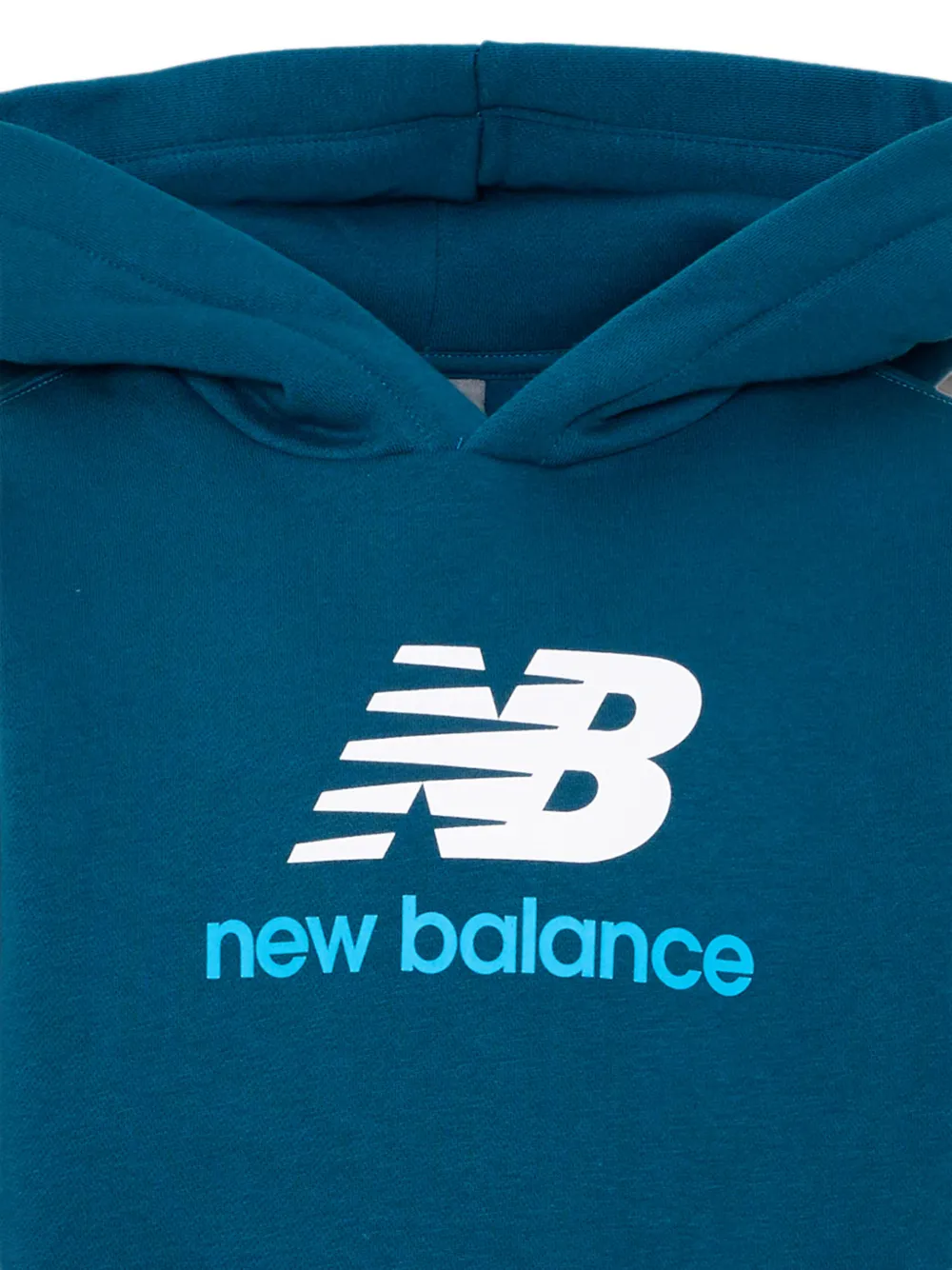 New Balance Kids Hoodie met logoprint Groen