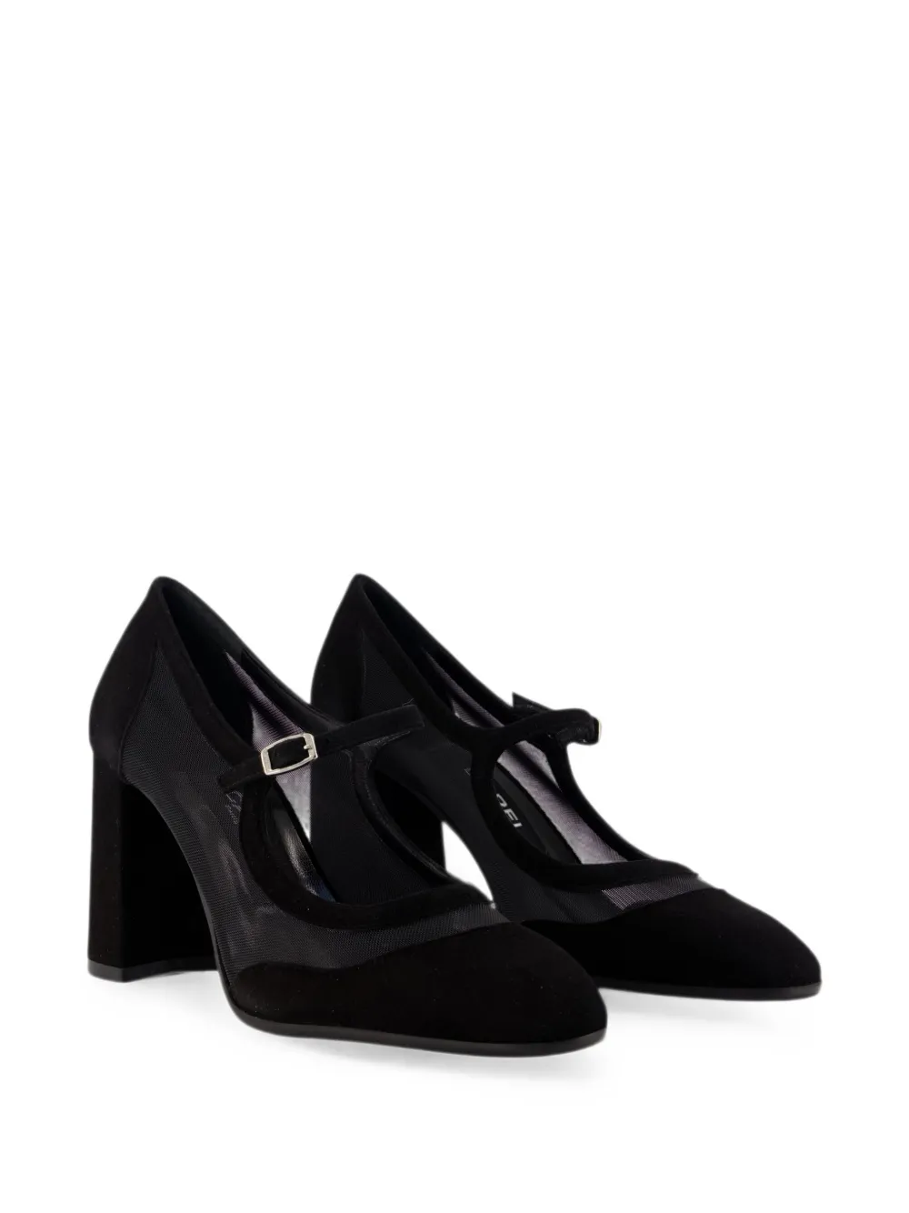 Carel Paris Sachanight mesh pumps Zwart