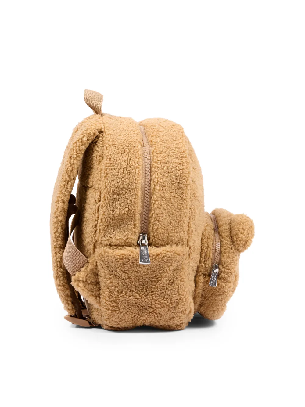 Moschino Kids Teddy Bear rugzak van imitatie-shearling Beige