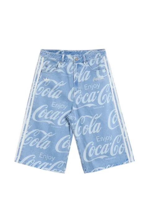 adidas x Coca-Cola Classic Sport denim shorts