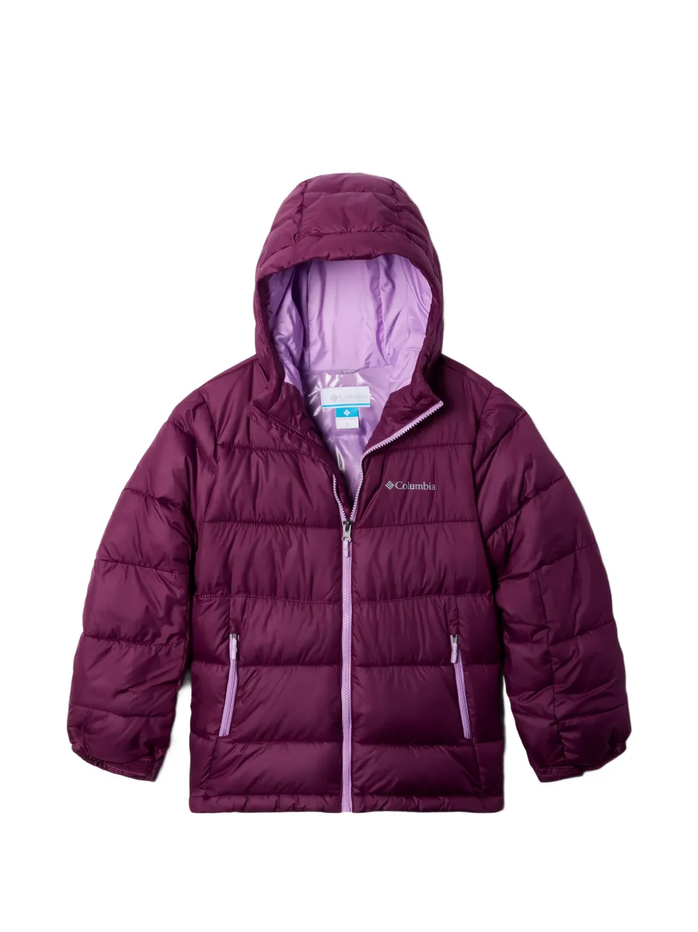 Columbia Piumino Pike Lake III con cappuccio - Viola