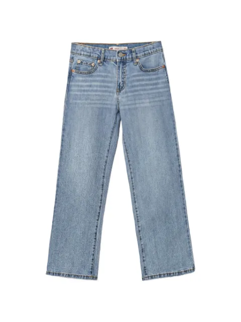 Levi's Kids whiskering-effect jeans 