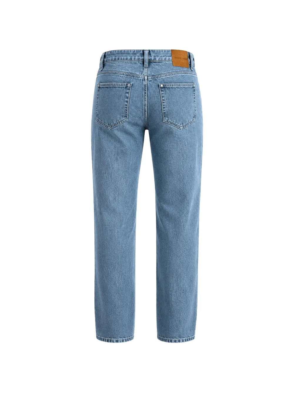 Michael Kors Finn straight jeans met vervaagd effect Blauw