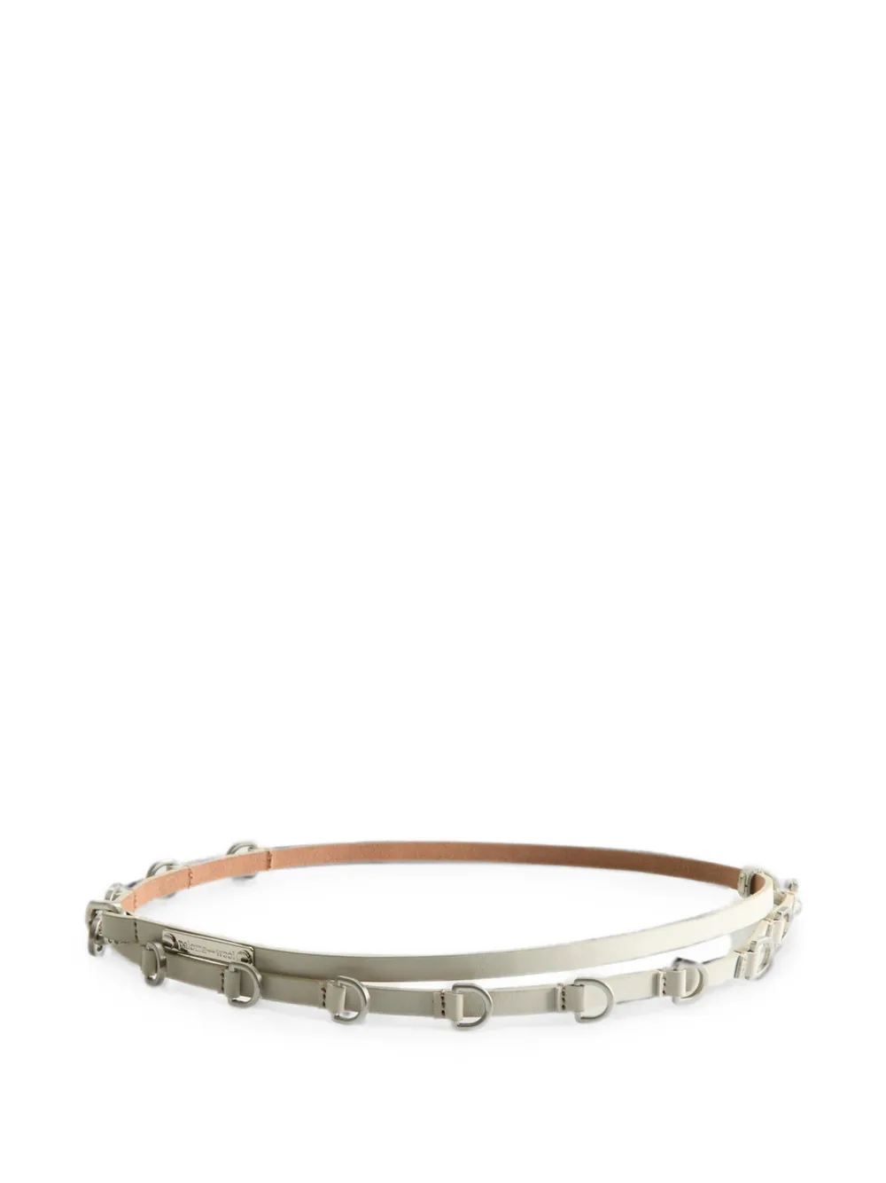 Paloma Wool Nora leather belt - Weiß