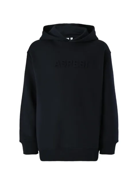 ASPESI sudadera con capucha y logo en relieve