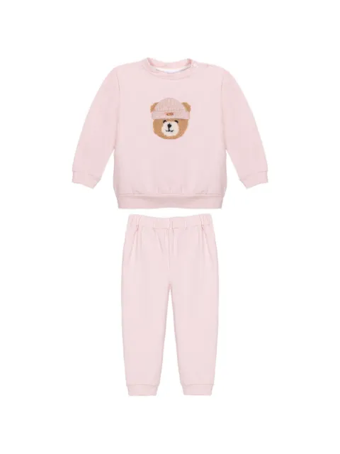 Patachou bear-patch tracksuit