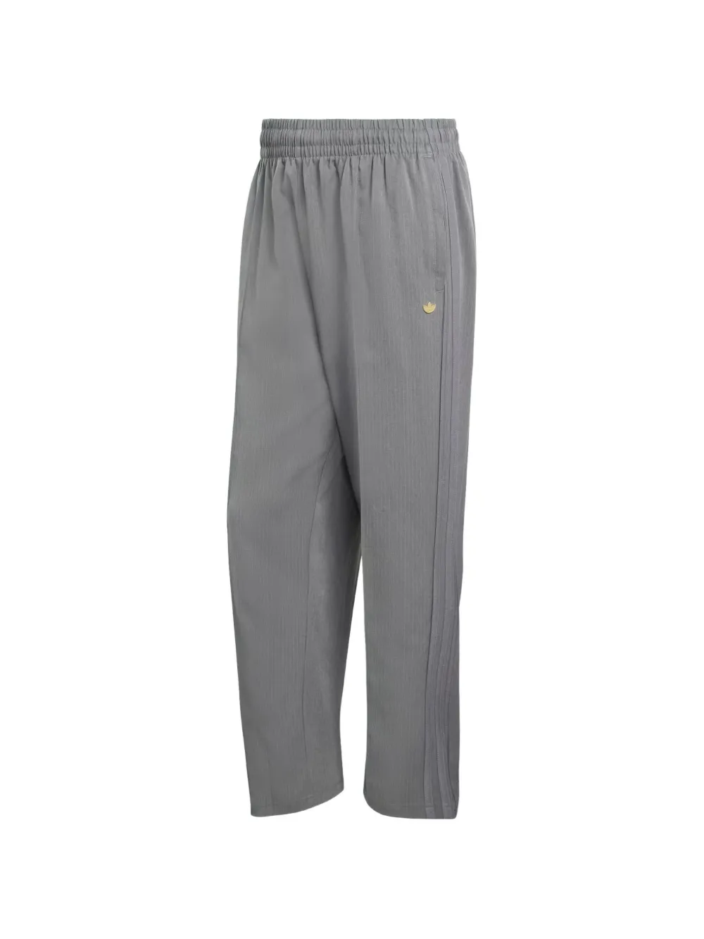 adidas Firebird loose pinstripes track tracksuit bottoms Grijs