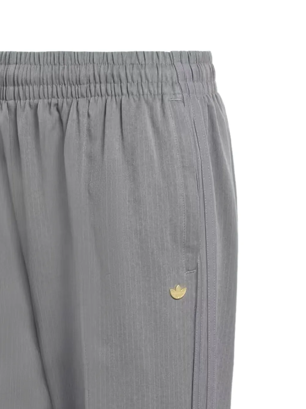 adidas Firebird loose pinstripes track tracksuit bottoms Grijs