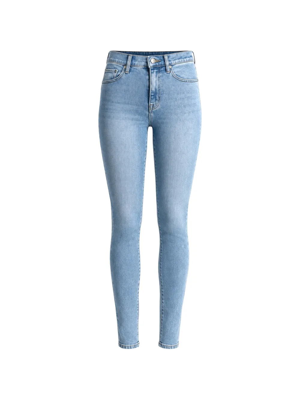 DKNY high-rise skinny jeans - Blau