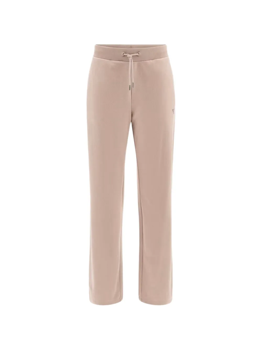 GUESS USA Couture straight-leg velvet track pants - Rosa
