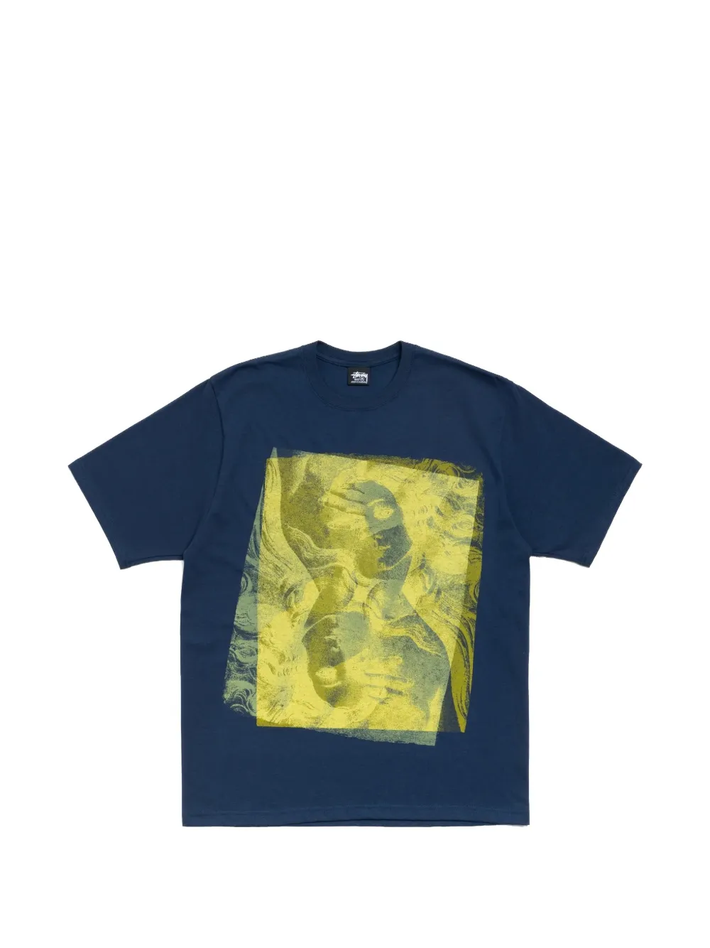 Stüssy Double Venus Tee graphic-print cotton T-shirt - Blau