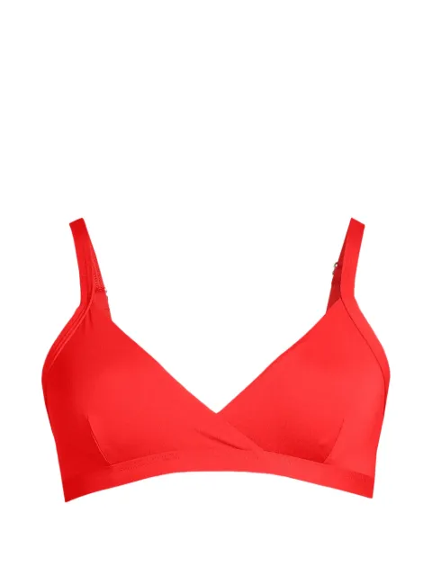 Casall wrap-style V-neck bikini top