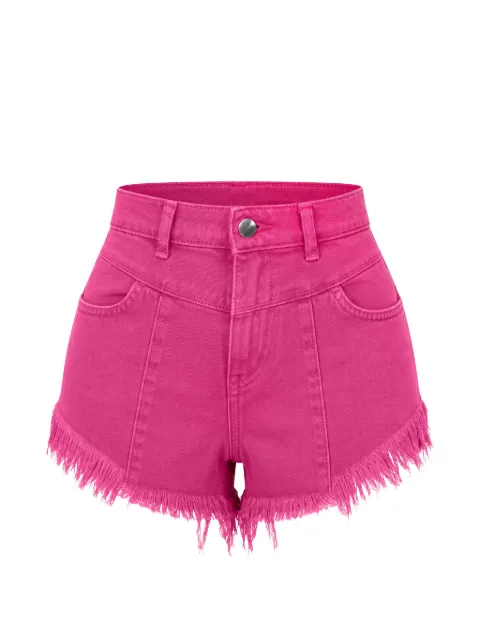 HINNOMINATE frayed-edge denim shorts