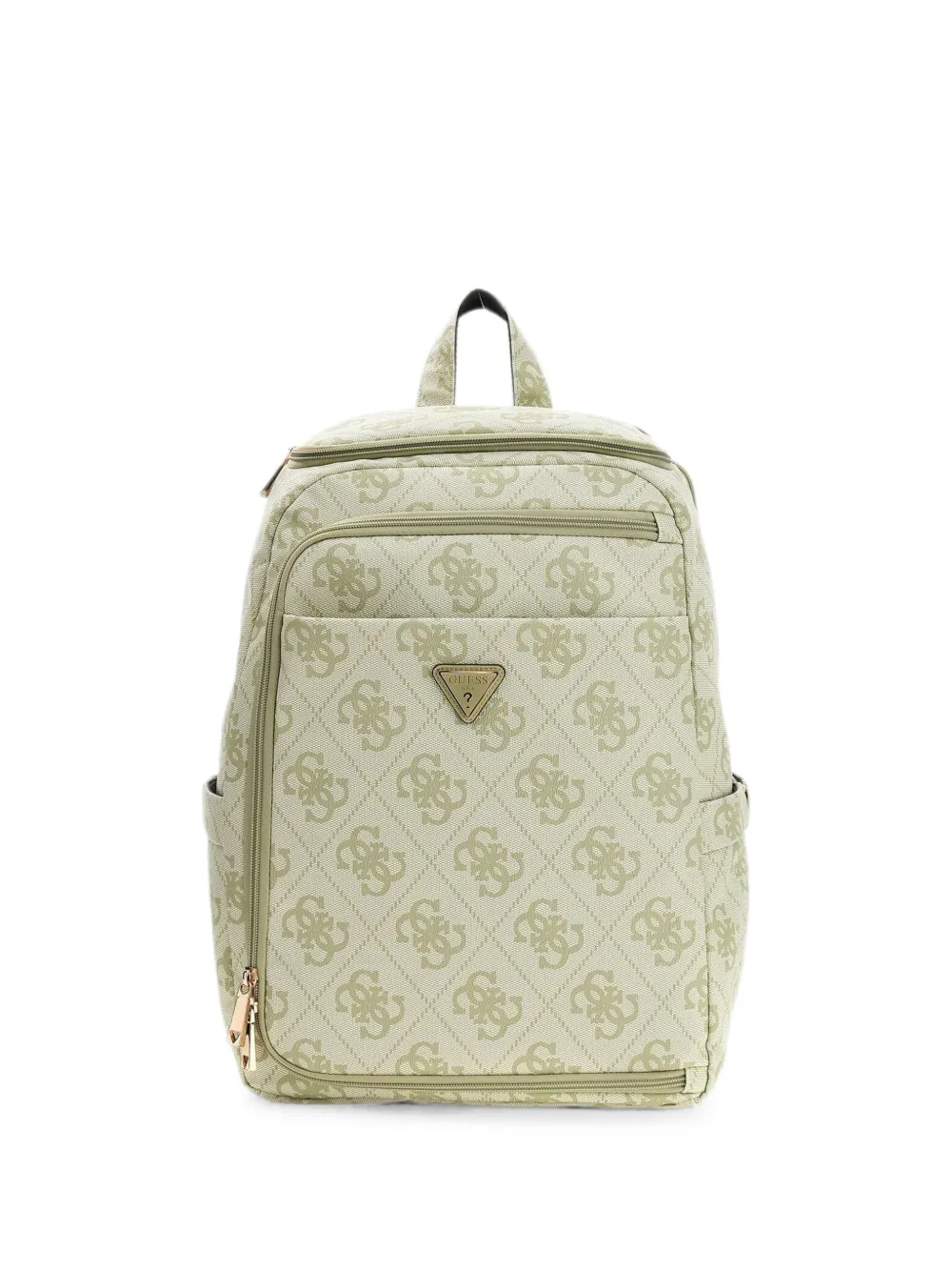 GUESS USA logo-print Berta backpack - Verde
