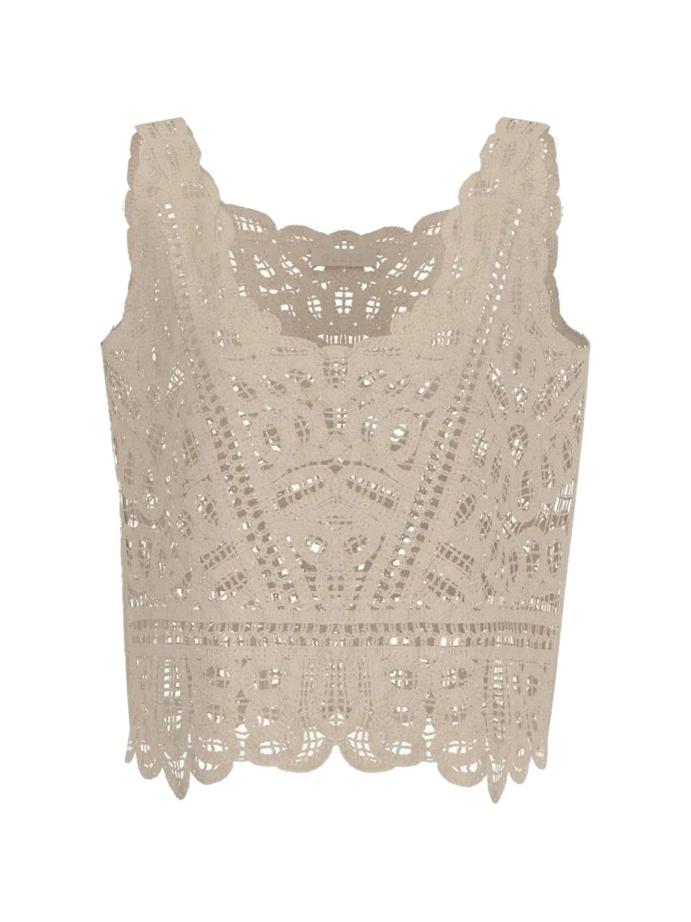 GUESS USA Top macramé - Toni neutri