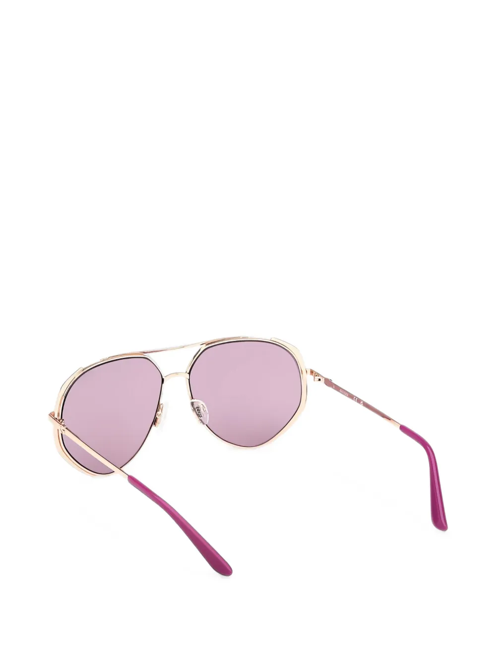 GUESS USA Gumball G pilot-frame sunglasses Goud