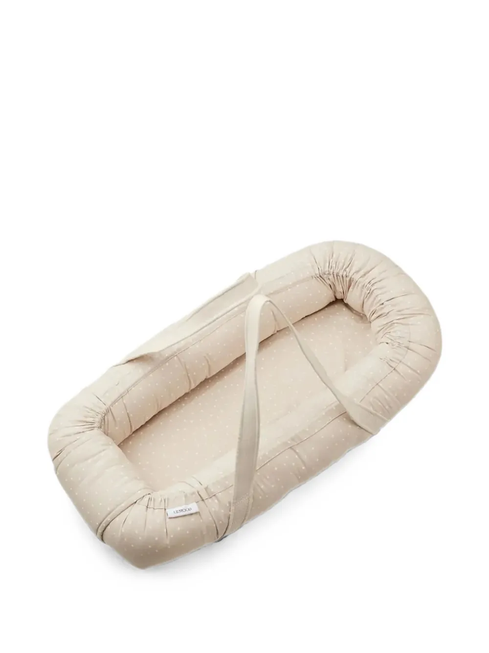 Liewood Gro Lift polka-dot baby nest - Toni neutri