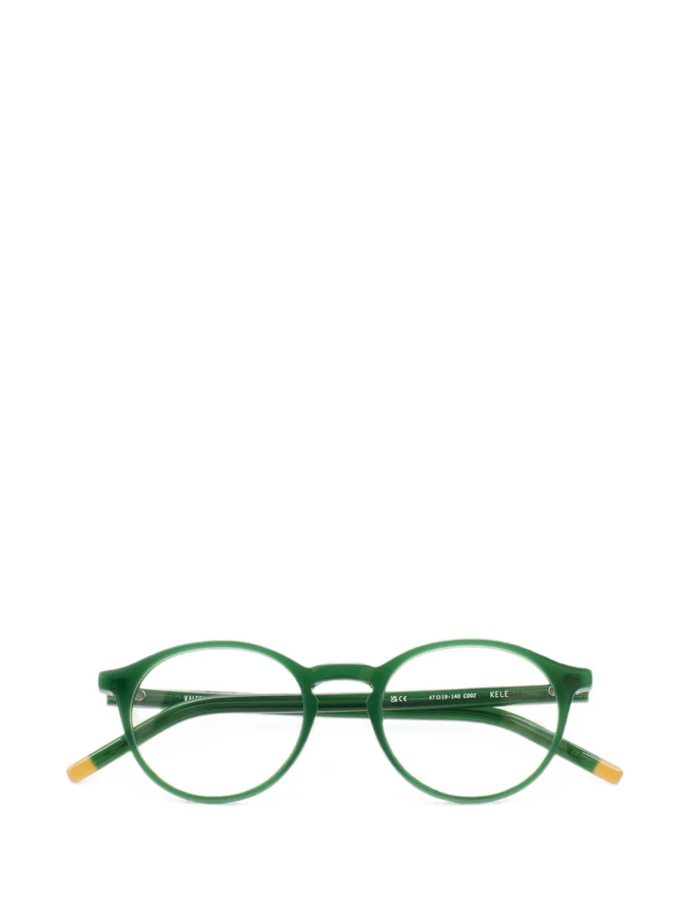Kaleos Kele Round-frame Glasses In Green
