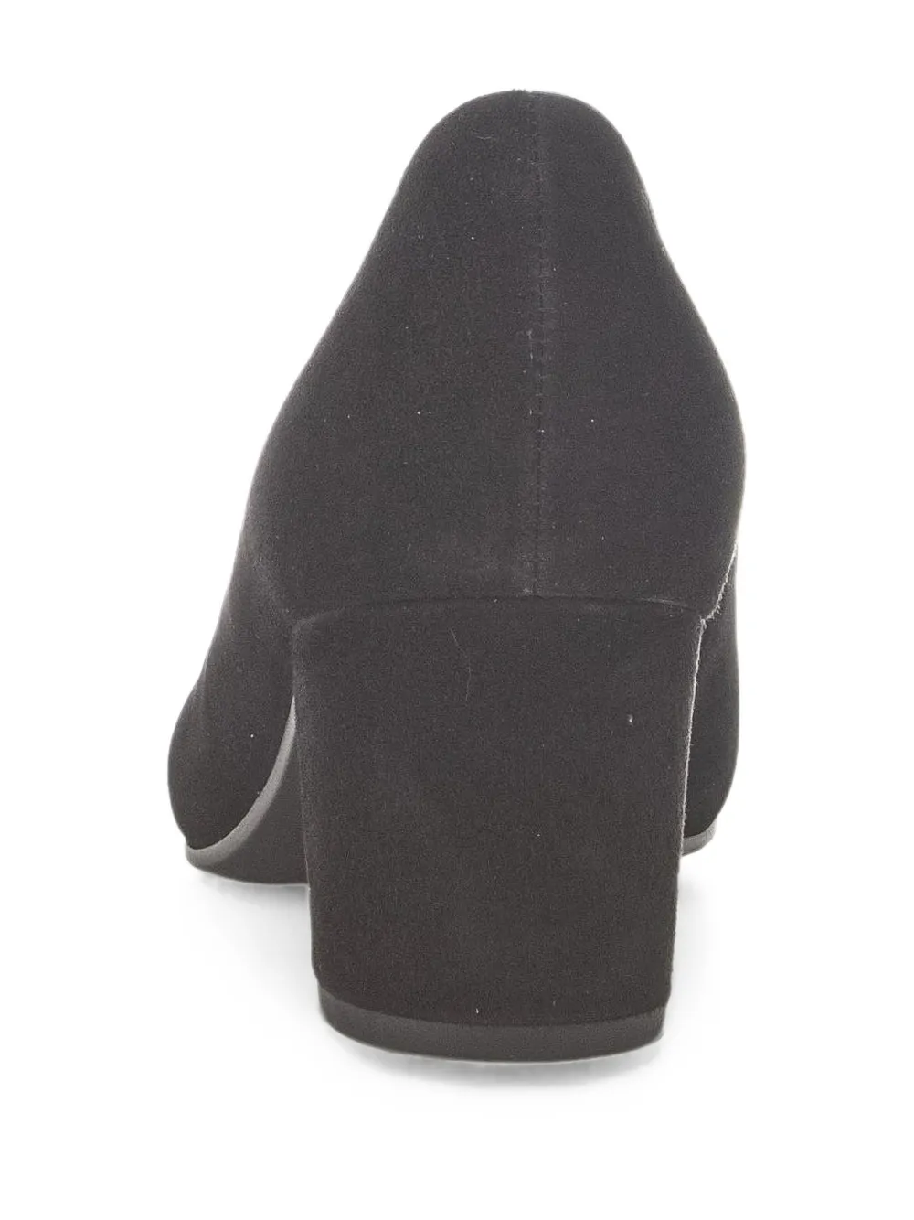 GABOR Pumps met blokhak en geknoopt detail Zwart