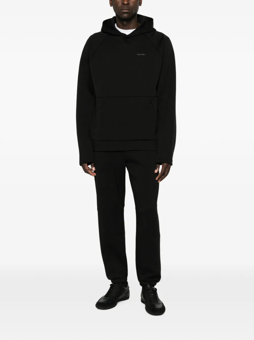 Calvin Klein Trainingsbroek met logoprint Zwart