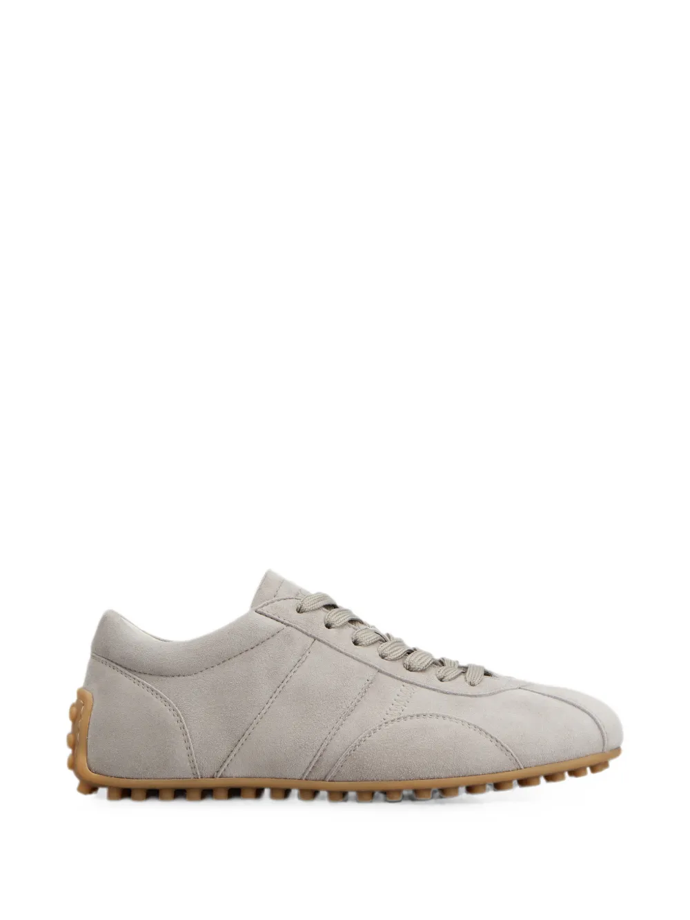 Tod's T Marathon sneakers in suede - Grigio
