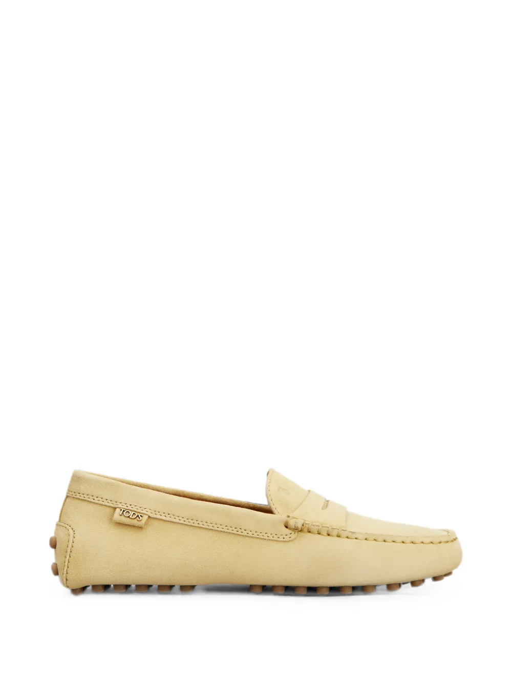 Tod's Gommino loafers in suede - Giallo