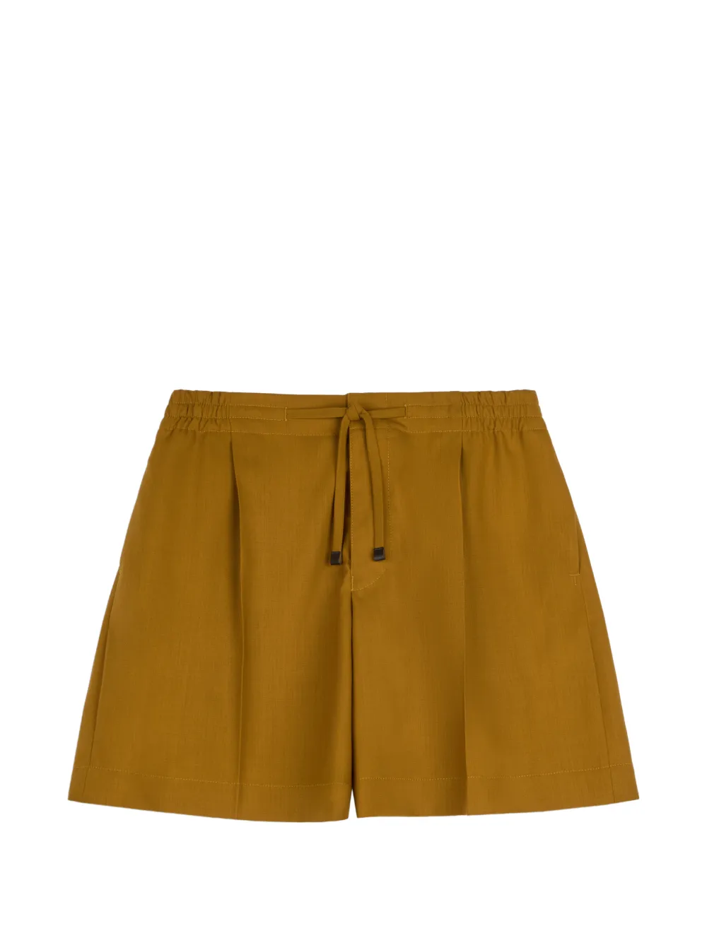 Tod's shorts in wool with drawstring - Giallo