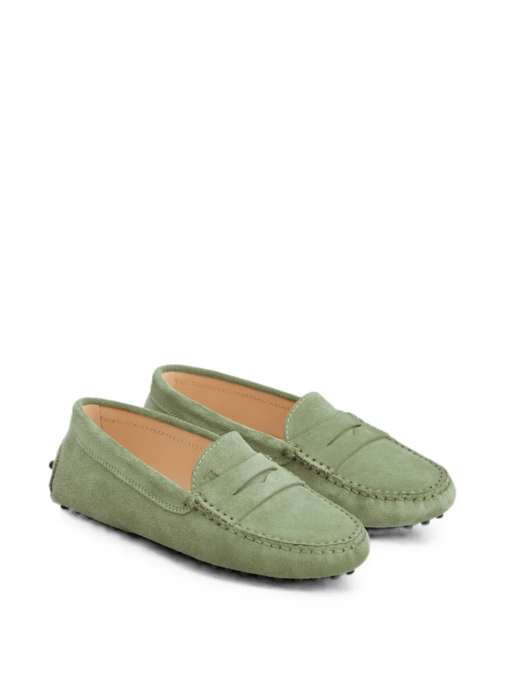 Tod's Kids Mocassini Gommini - Verde