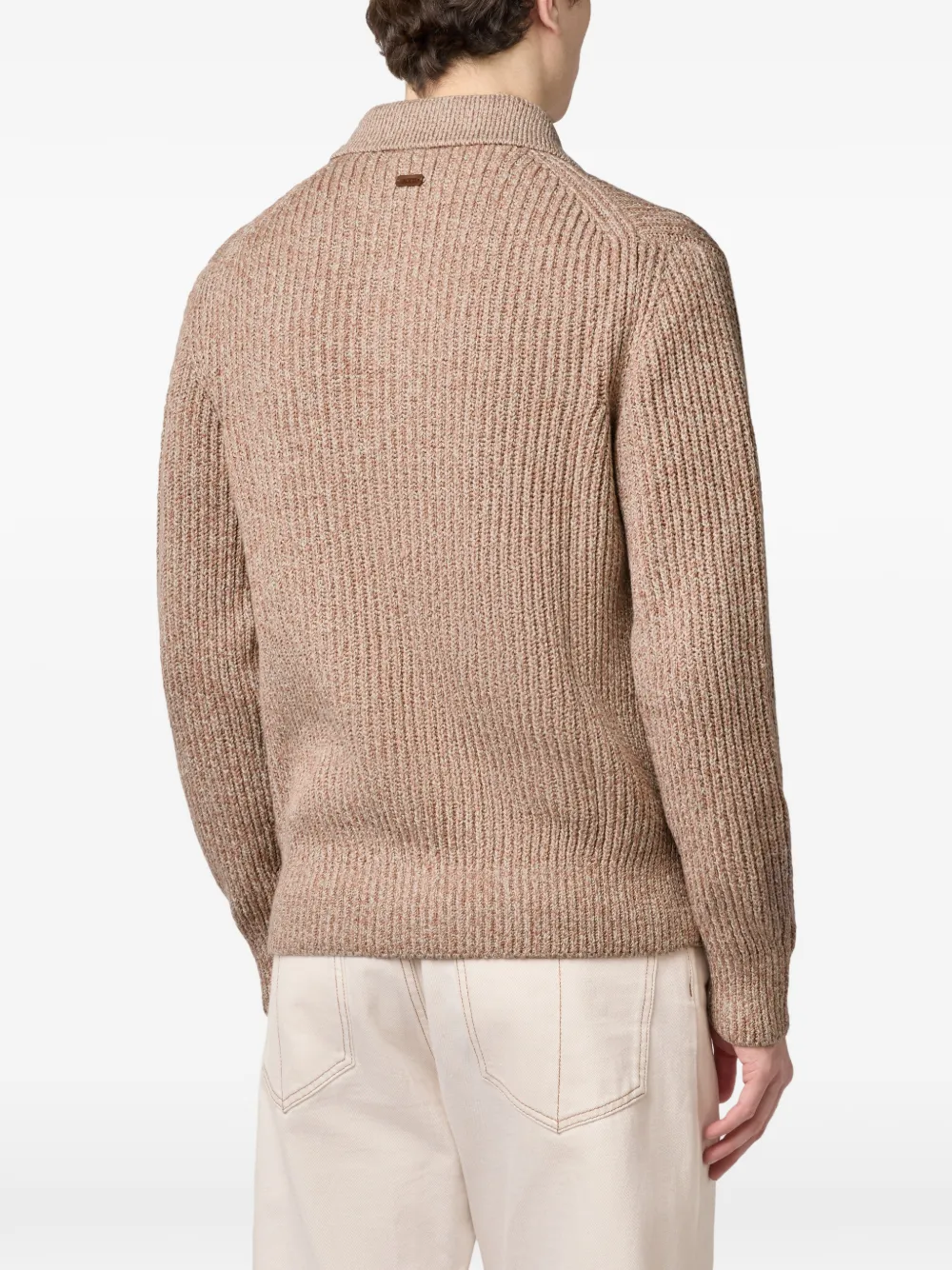 Tod's Vest van mouliné katoen Beige