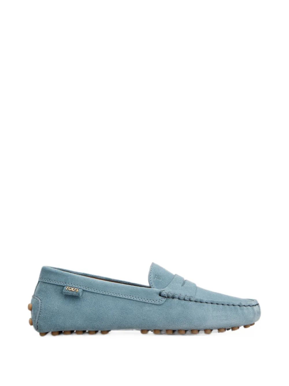 Tod's Gommino loafers in suede - Blu