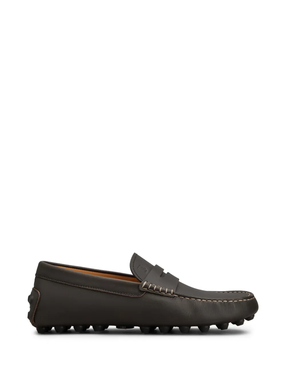 Tod's Gommino Bubble loafers in leather - Marrone