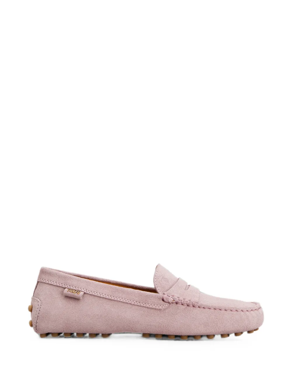 Tod's Gommino loafers in leather - Rosa