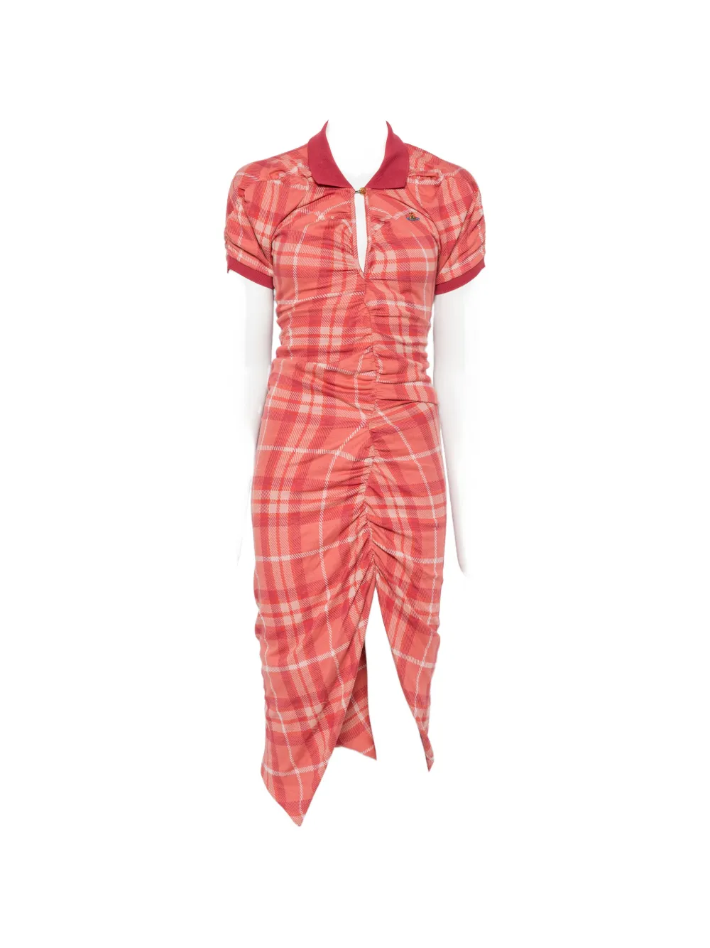 Vivienne Westwood Pullong asymmetric dress - Rosso