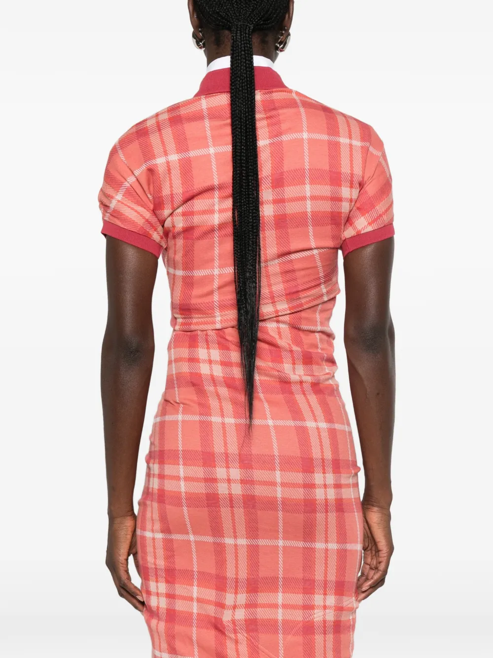 Vivienne Westwood Pullong asymmetrische jurk Rood
