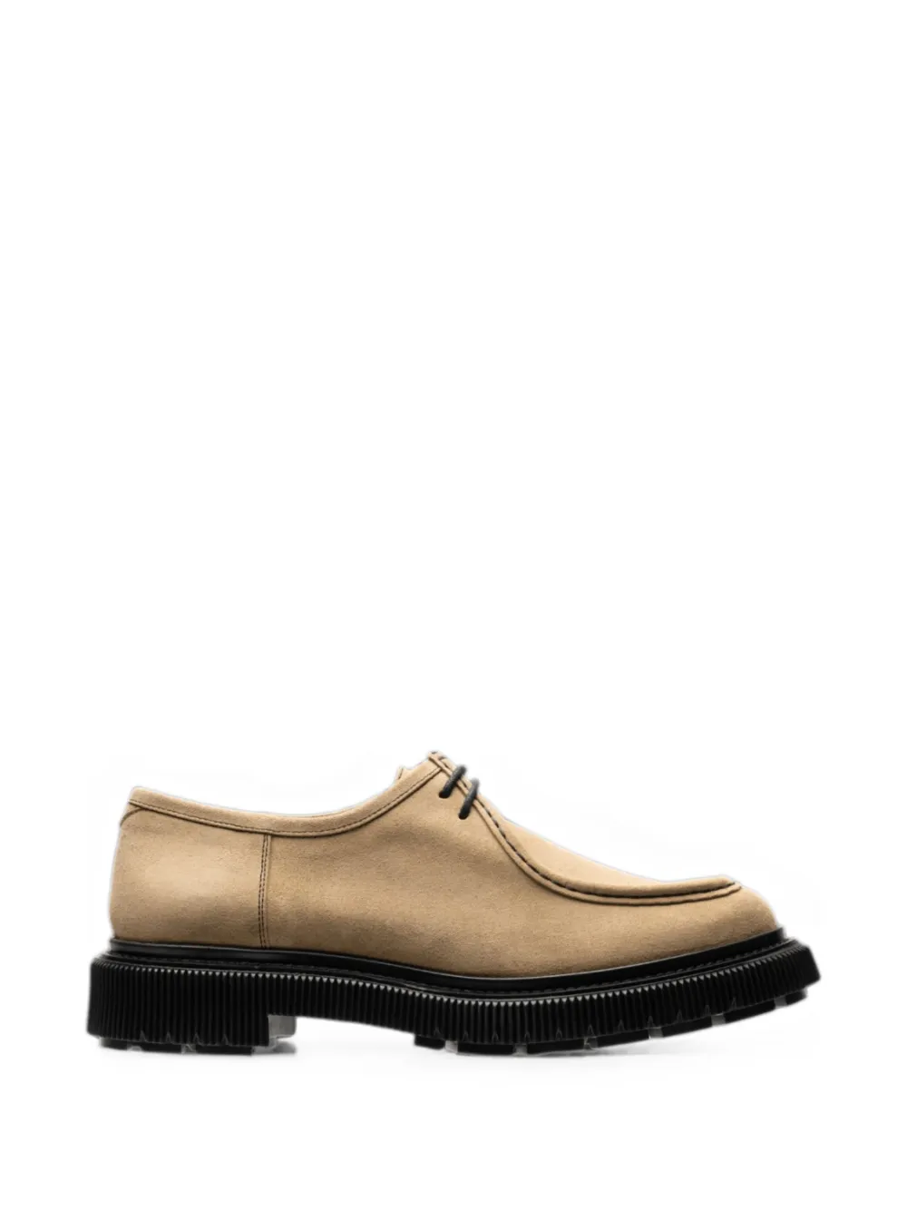 Adieu Paris Type 212 lace-up suede shoes - Nude