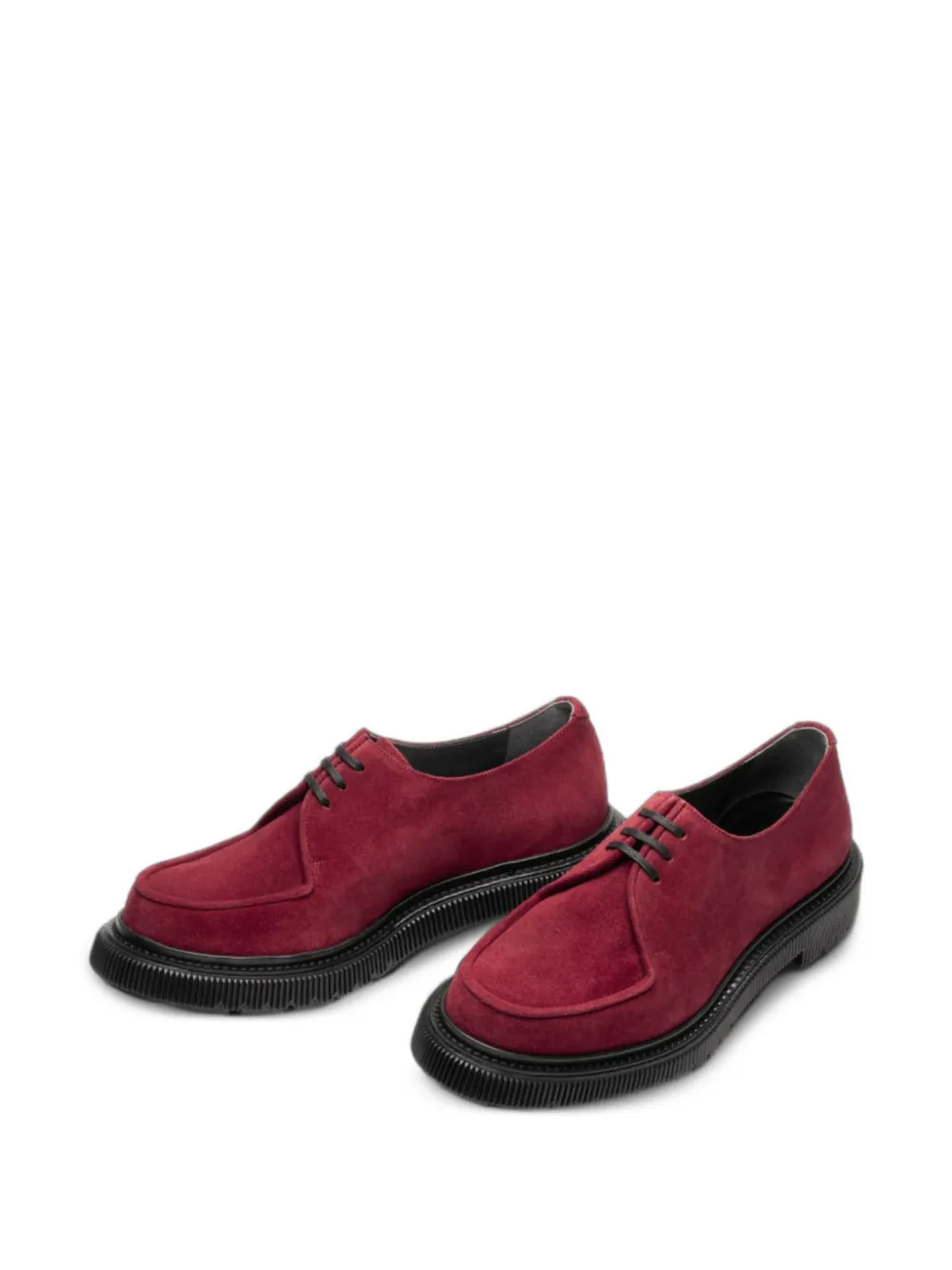 Adieu Paris Type 124 suède veterschoenen Rood