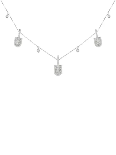 U LOS ANGELES  U Trio diamond necklace