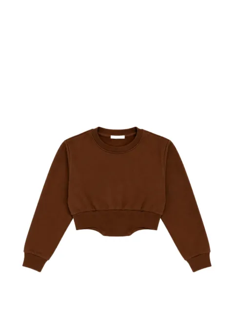 Miss Grant Kids cropped sweatshirt