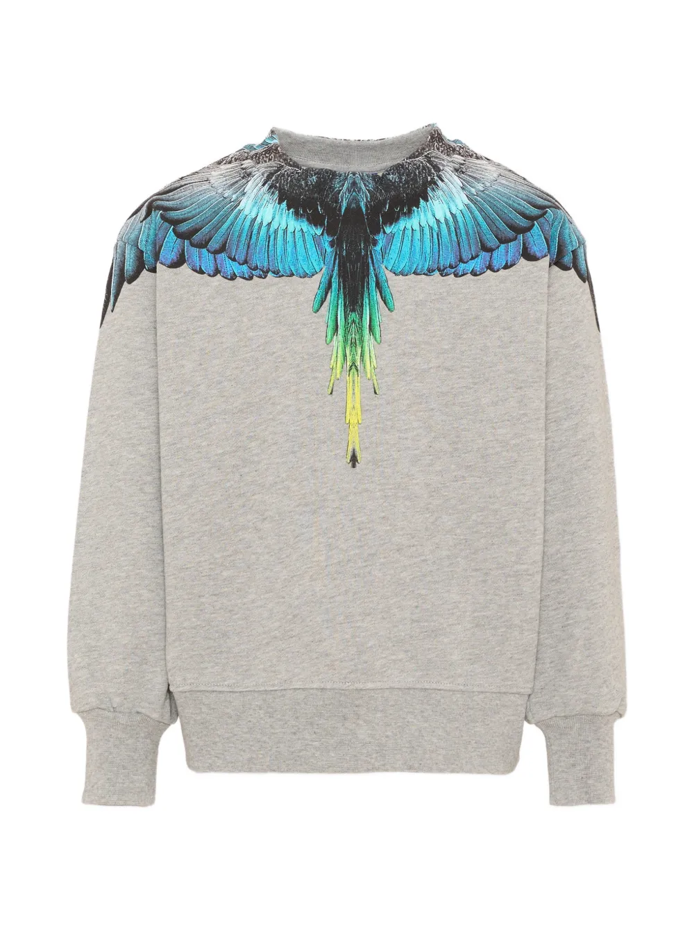 COUNTY OF MILAN wings-print sweater - Grigio