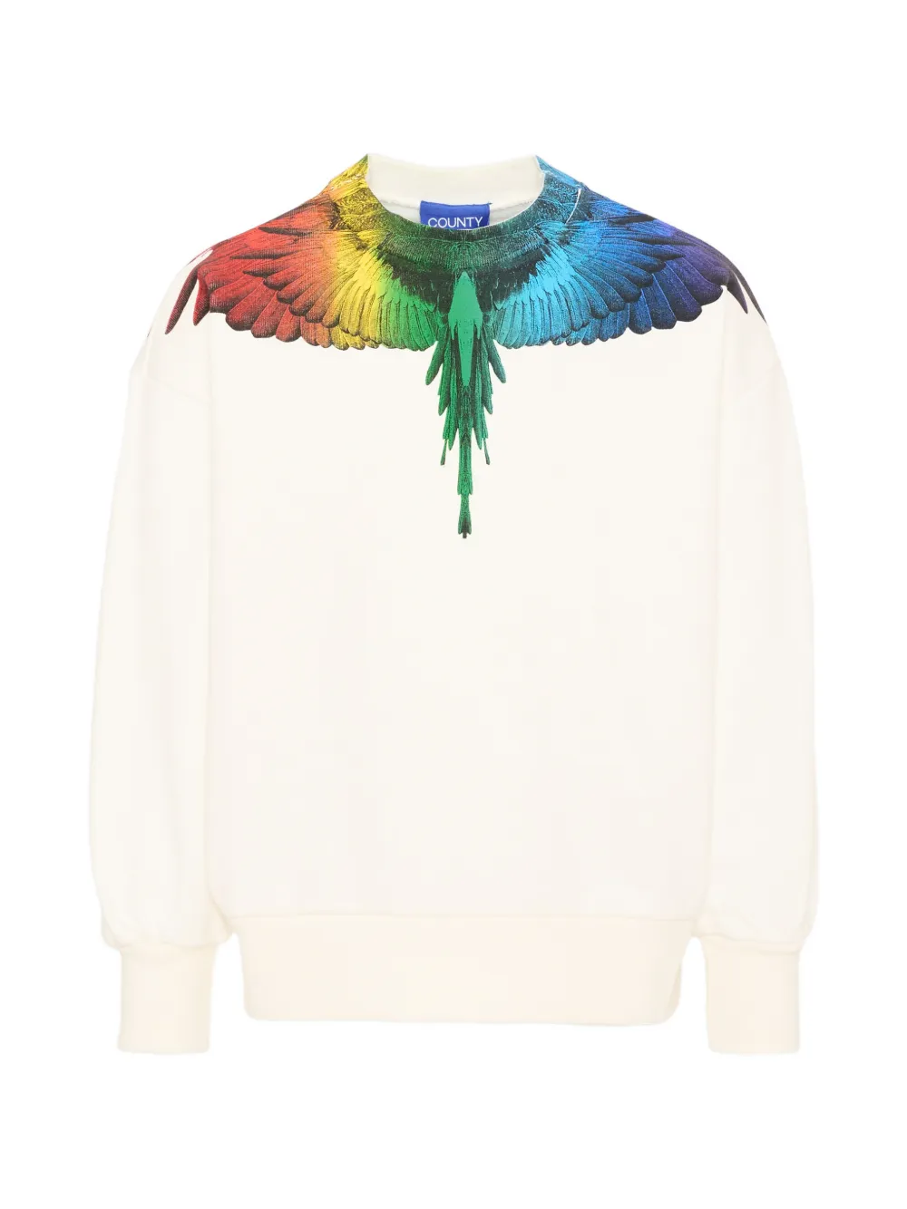 COUNTY OF MILAN wings-print sweater - Toni neutri