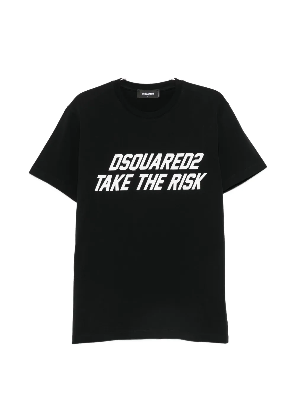 DSQUARED2 slogan-print T-shirt - Nero